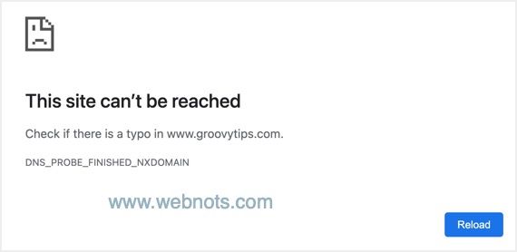 如何修复Google Chrome中无法访问此站点的错误-软件乐园