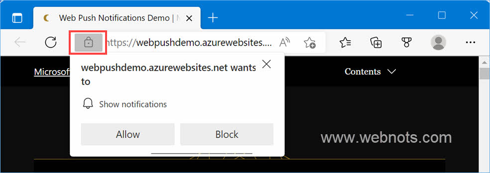 如何在Edge浏览器中阻止推送通知-软件乐园