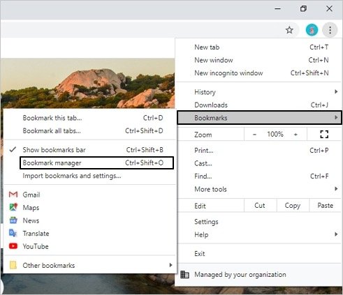 如何在谷歌浏览器中对书签进行排序-软件乐园