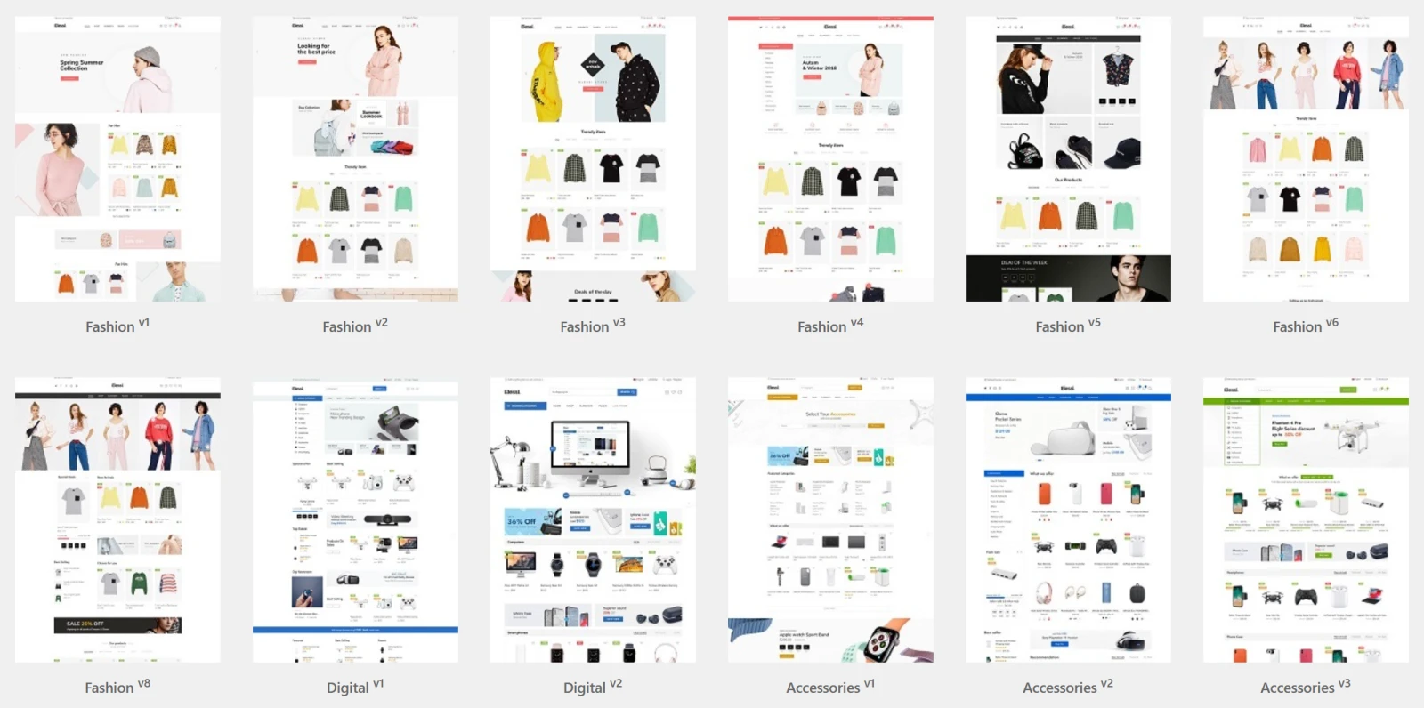 Elessi 主题 v6.5.2 汉化版 – WooCommerce AJAX 主题-软件乐园